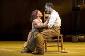 Audra McDonald and Norm Lewis in "Porgy and Bess" on Boradway
