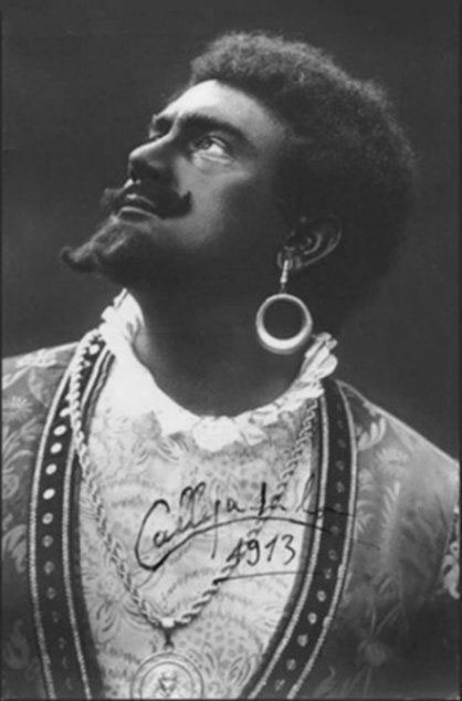 Calleja's reputable Otello, paralleled to Tamagno's, in 1913. Source: Emy Scicluna's personal archives. 