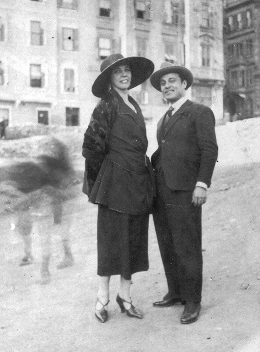 Gianna Pederzini and Nicolo' Baldacchino 1924